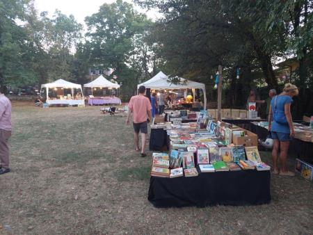 Stojnice z antikvarnim blagom